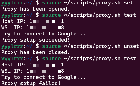 wsl2访问网络代理