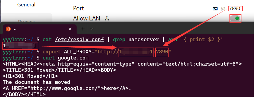 wsl2访问网络代理